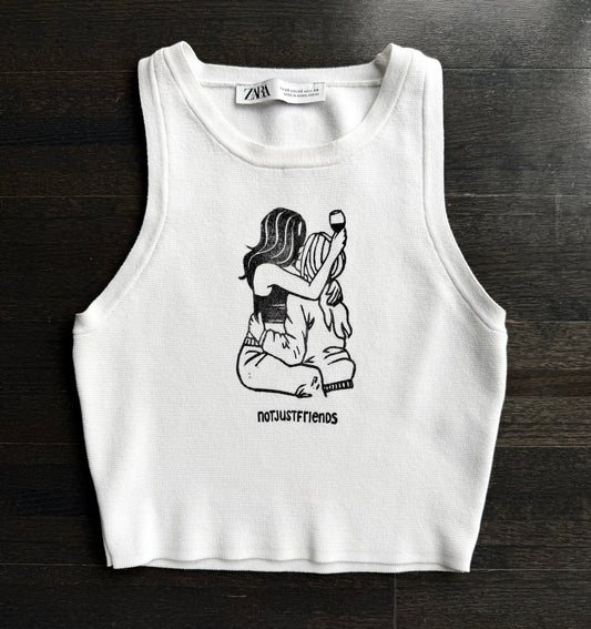Roommates Cropped Tank