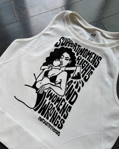 Women’s Wrongs Cropped Tank
