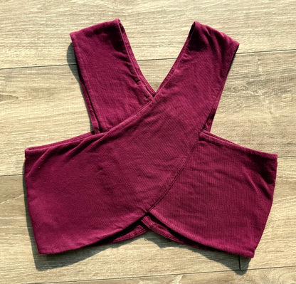 Pussy & Pasta Criss Cross Top