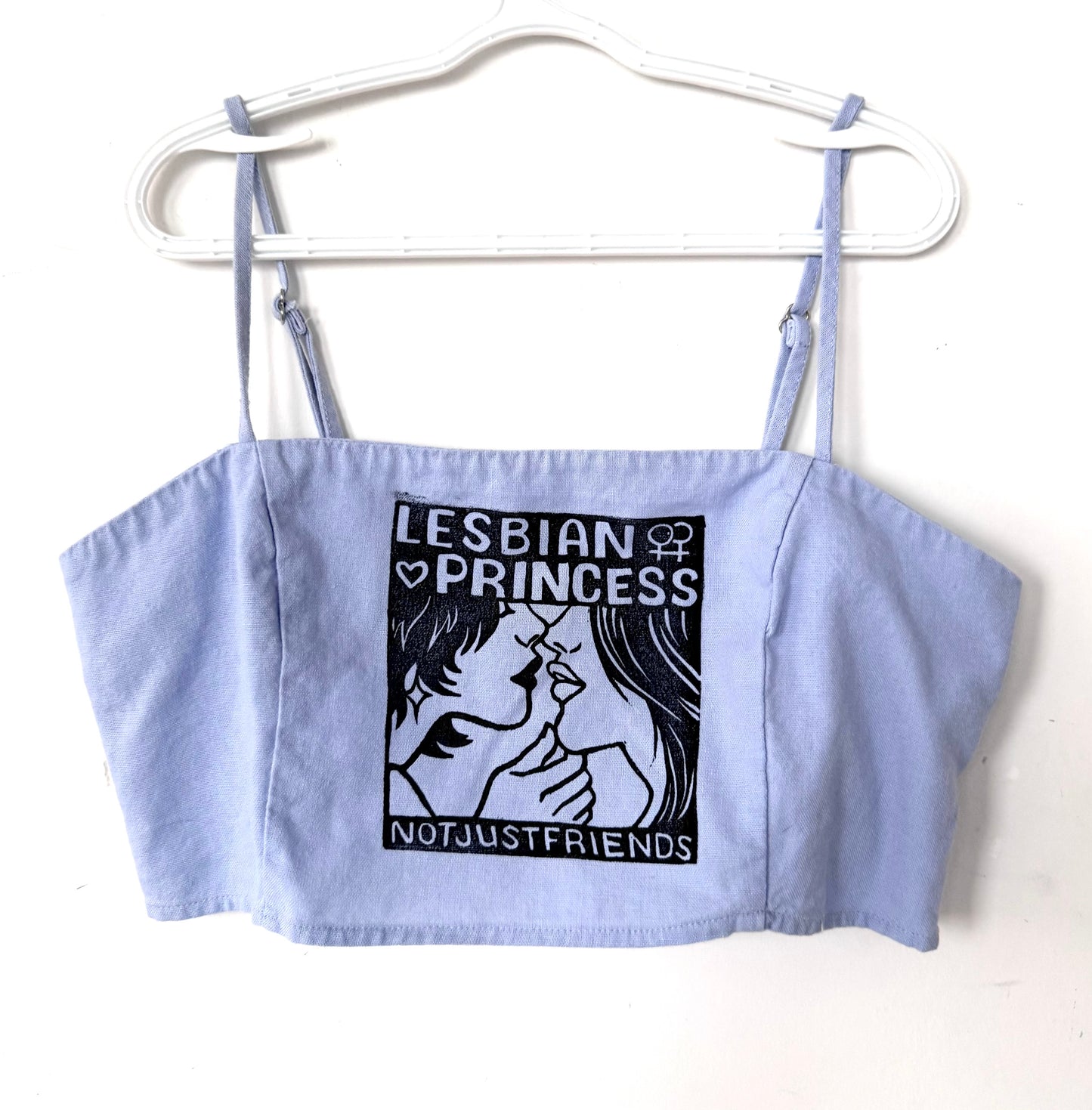 Lesbian Princess Cropped Tank