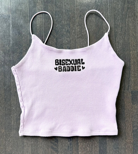 Bisexual Baddie Cropped Tank