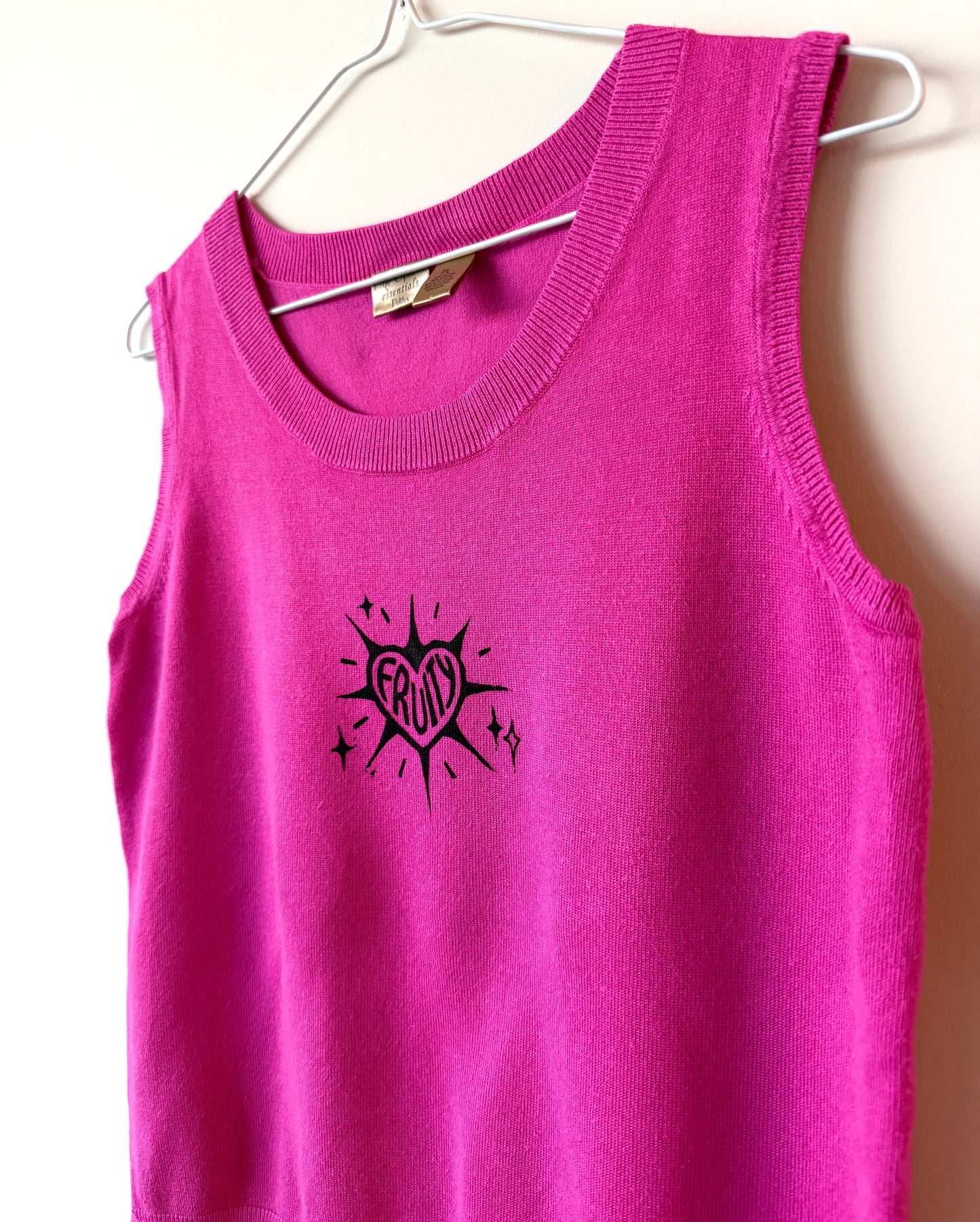Fruity Vintage Vest Top