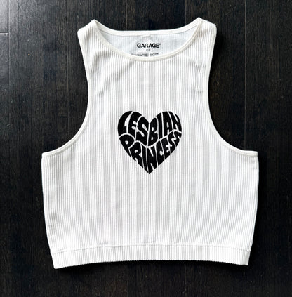 Lesbian Princess Cropped Tank