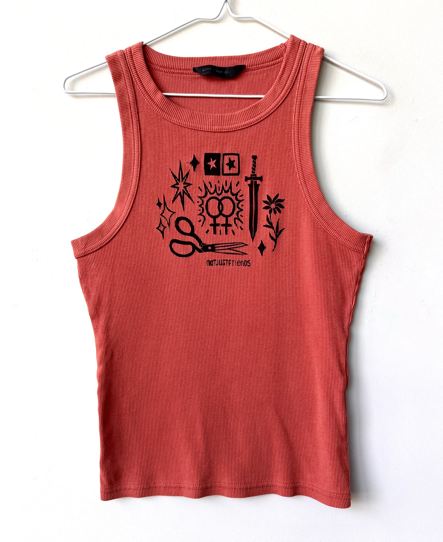 Patchwork Printed Tank Top
