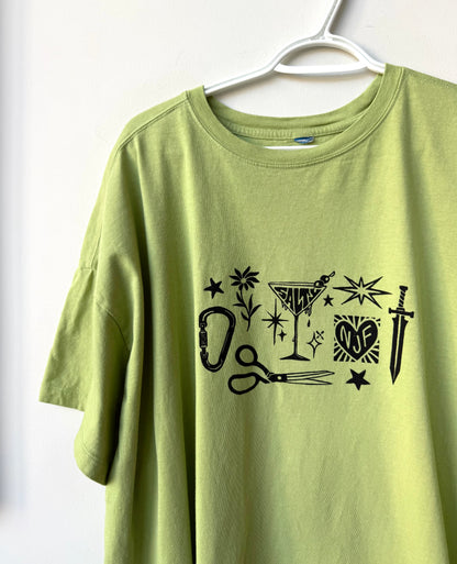 Patchwork Printed T-Shirt