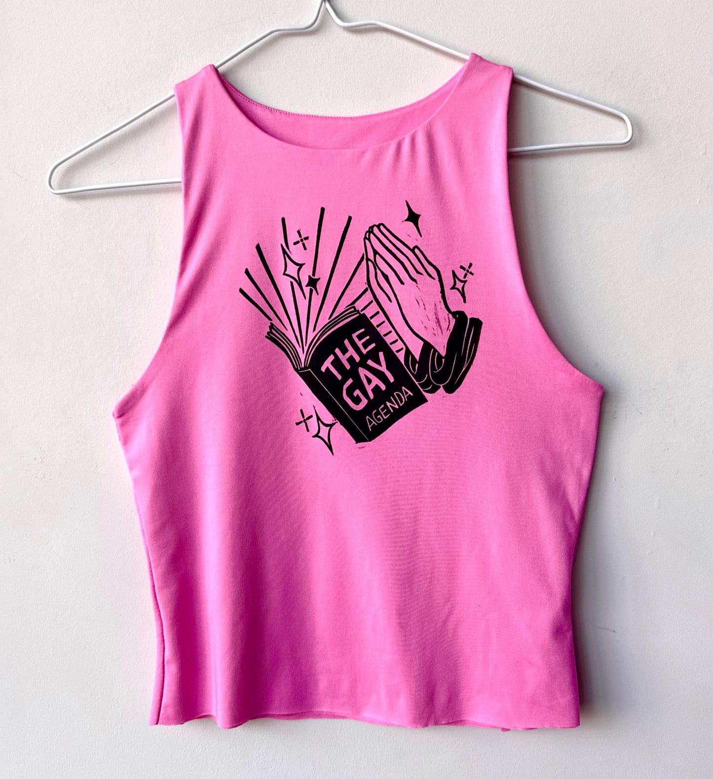 Gay Agenda Cropped Tank
