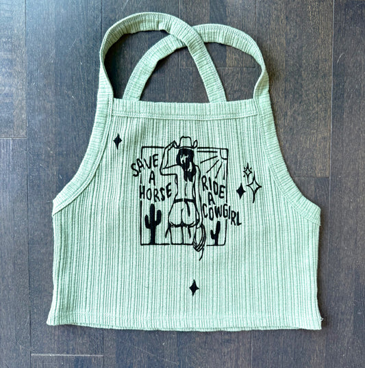 Cowgirl Cropped Tank