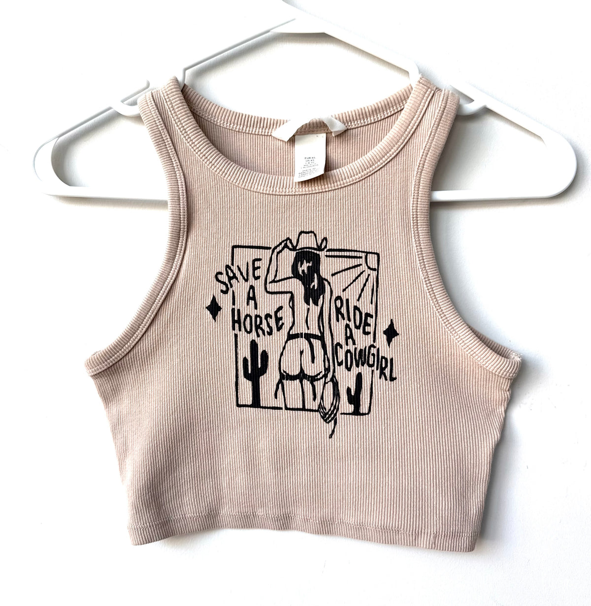 Cowgirl Cropped Tank
