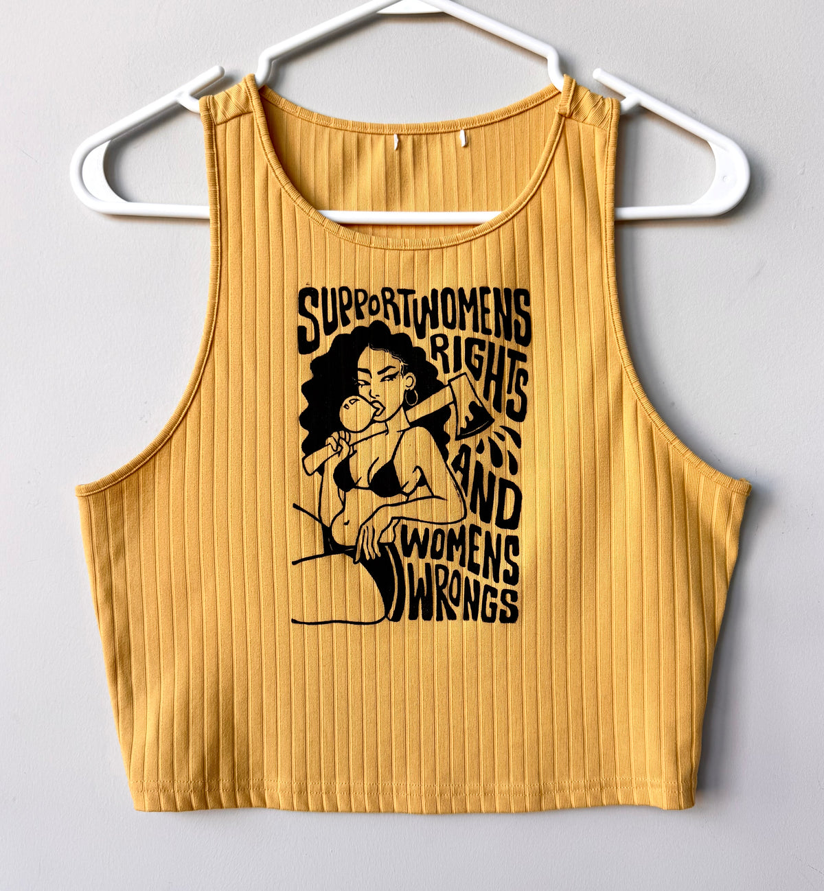 Women’s Wrongs Cropped Tank