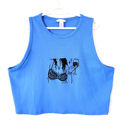 Full Bodied & Fruity Cropped Tank