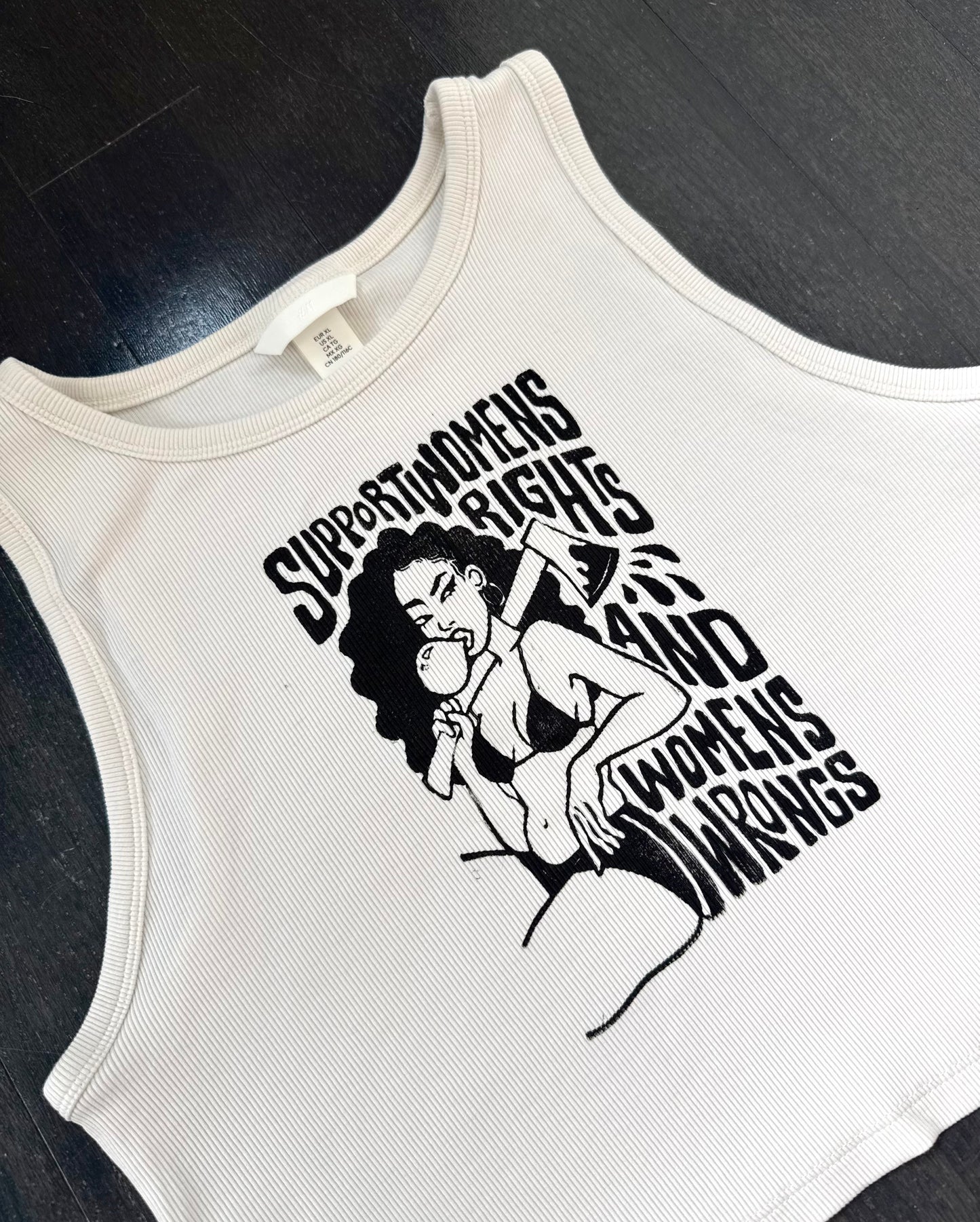 Women’s Wrongs Cropped Tank