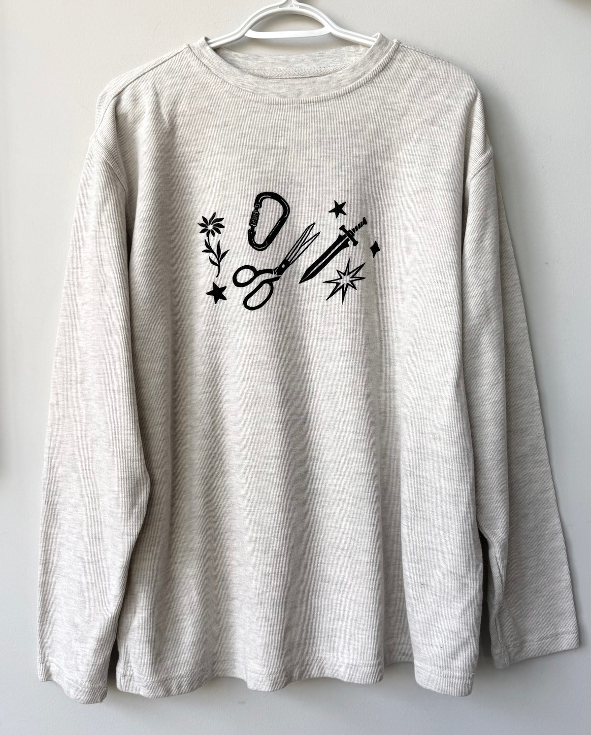 Patchwork Printed Long Sleeve