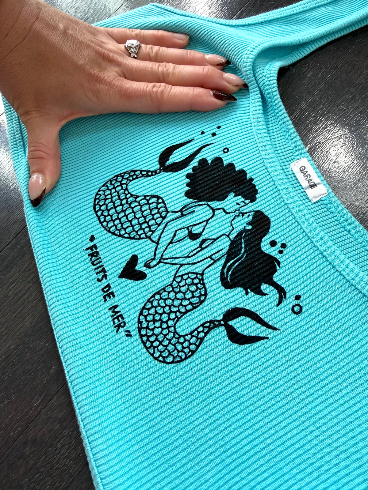 Mermaids Extra-Cropped Tank