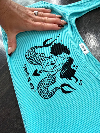 Mermaids Extra-Cropped Tank