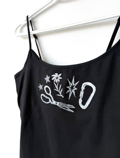 Patchwork Printed Tank Top
