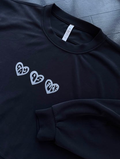 Gay As Fuck Cropped Sweater