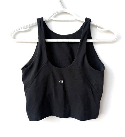 Patchwork Printed Cropped Athletic Tank