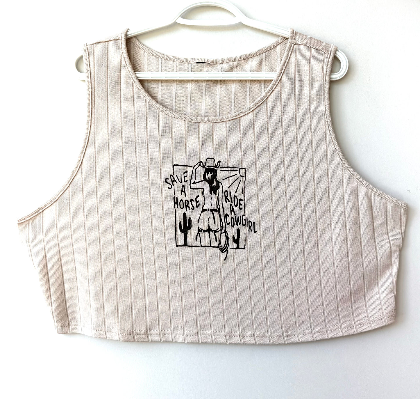 Cowgirl Cropped Tank