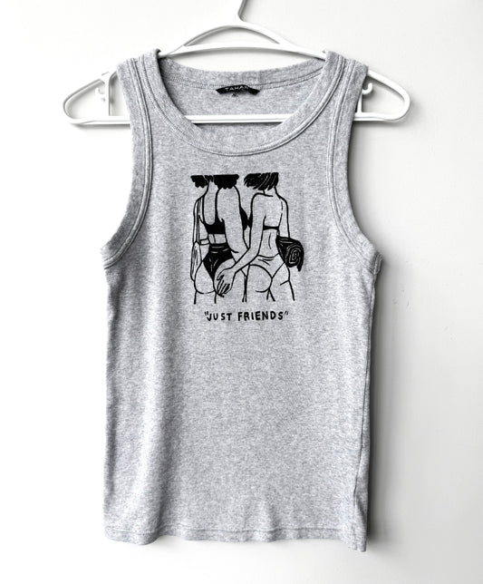 “Just Friends” Beach Babes Tank Top