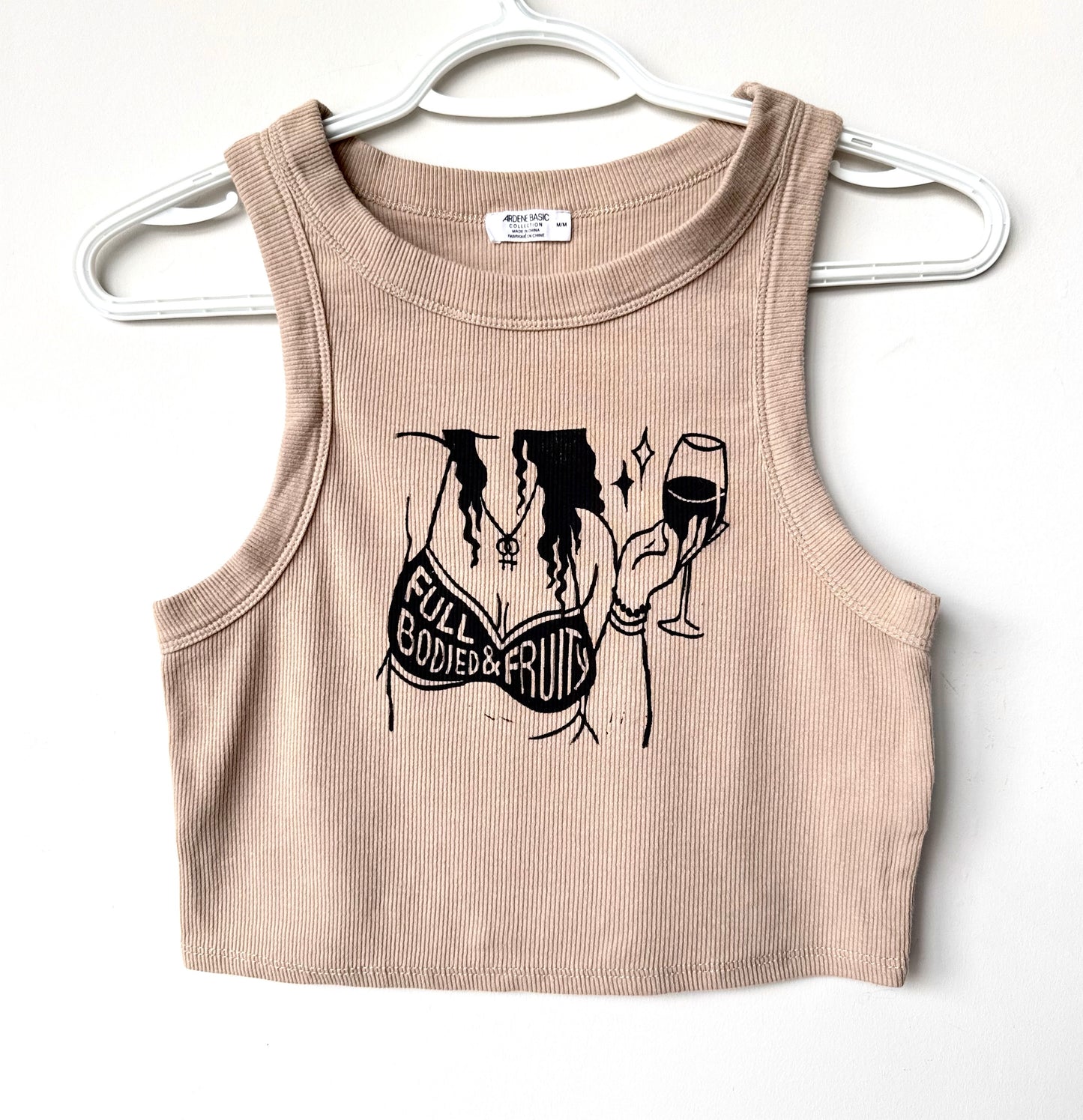 Full Bodied & Fruity Cropped Tank
