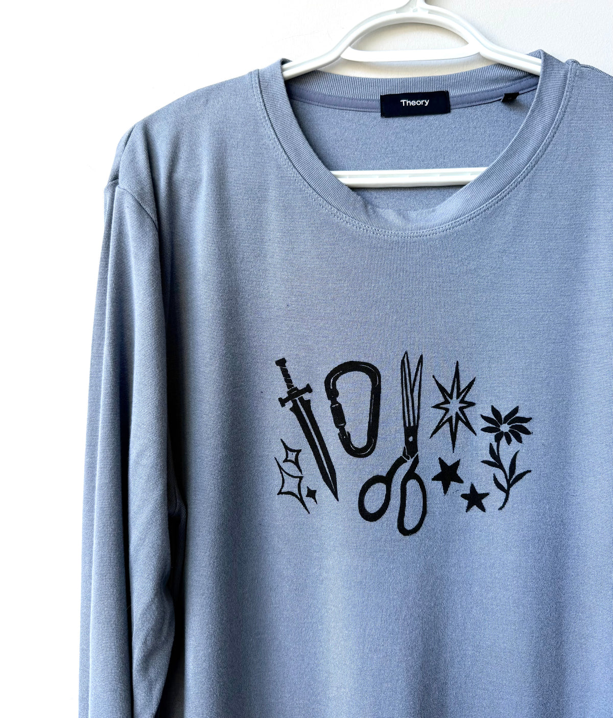 Patchwork Printed Long Sleeve