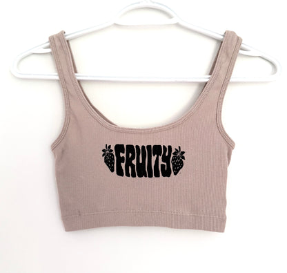 Fruity Extra-Cropped Tank