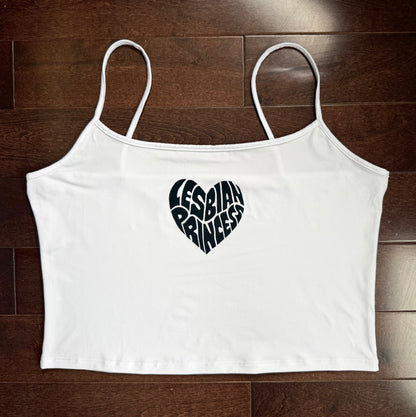 Lesbian Princess Cropped Tank