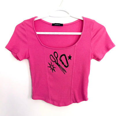 Patchwork Printed Baby T