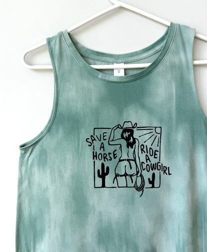 Cowgirl Flowy Tank