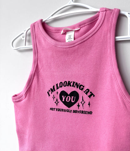 Looking At You Cropped Tank