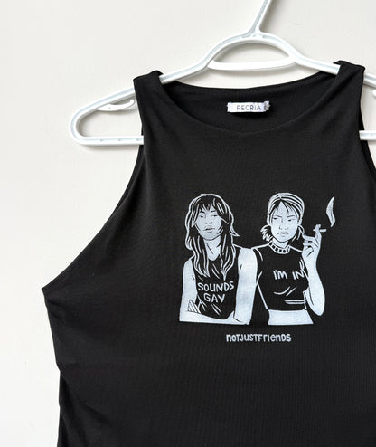 Sounds Gay Cropped Tank