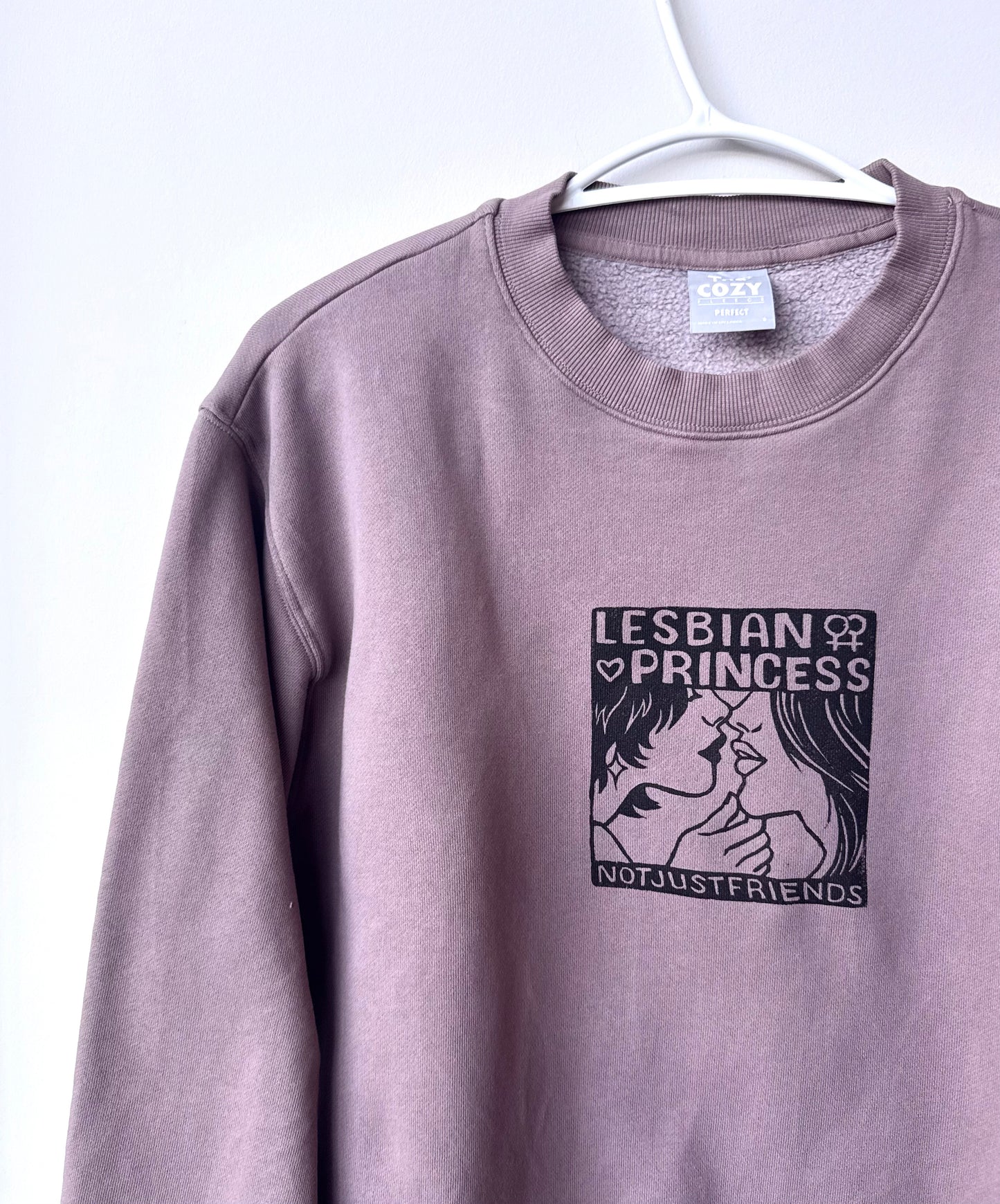 Lesbian Princess Crewneck