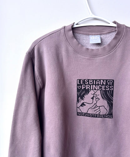 Lesbian Princess Crewneck
