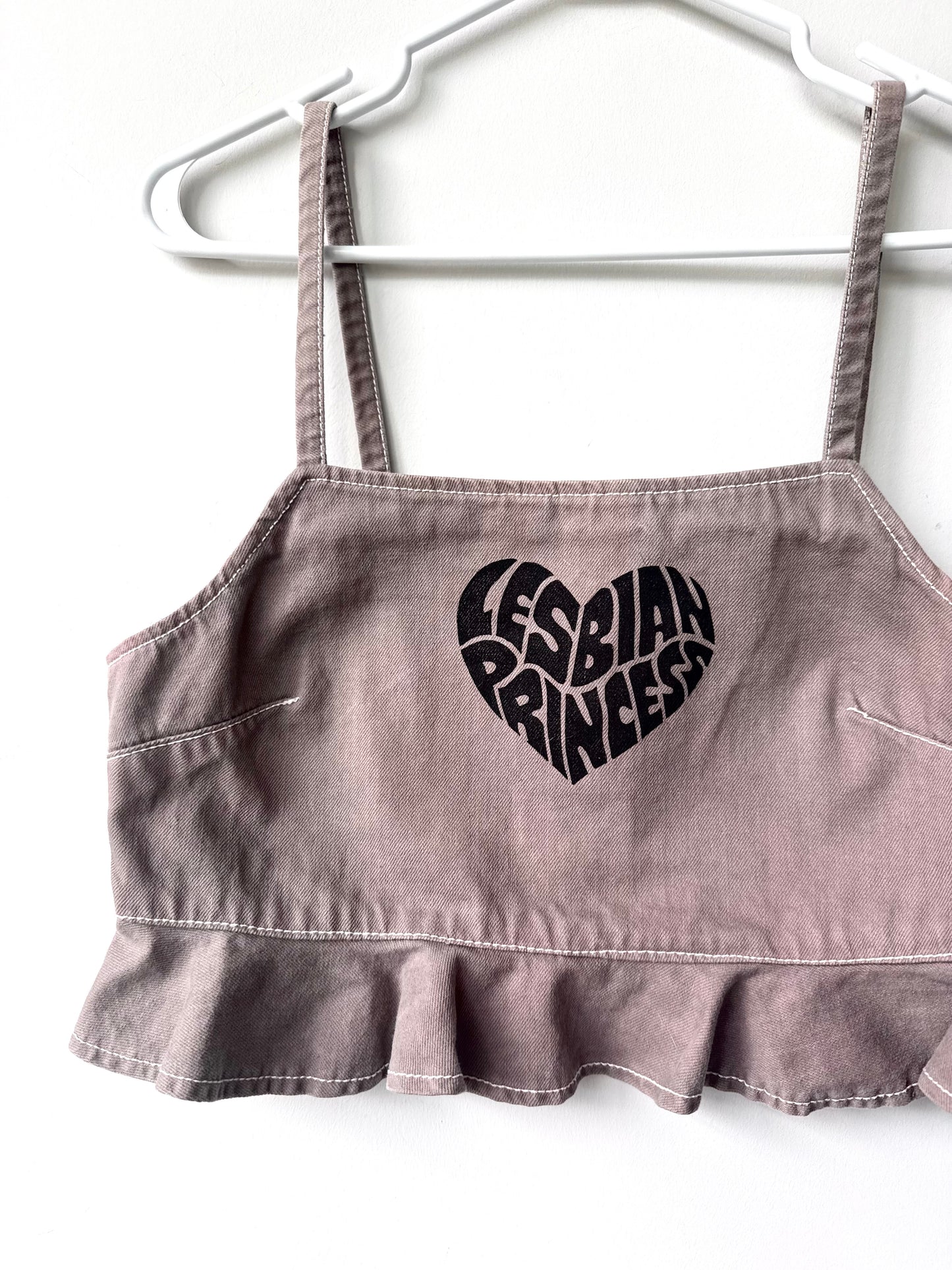 Lesbian Princess Cropped Tank