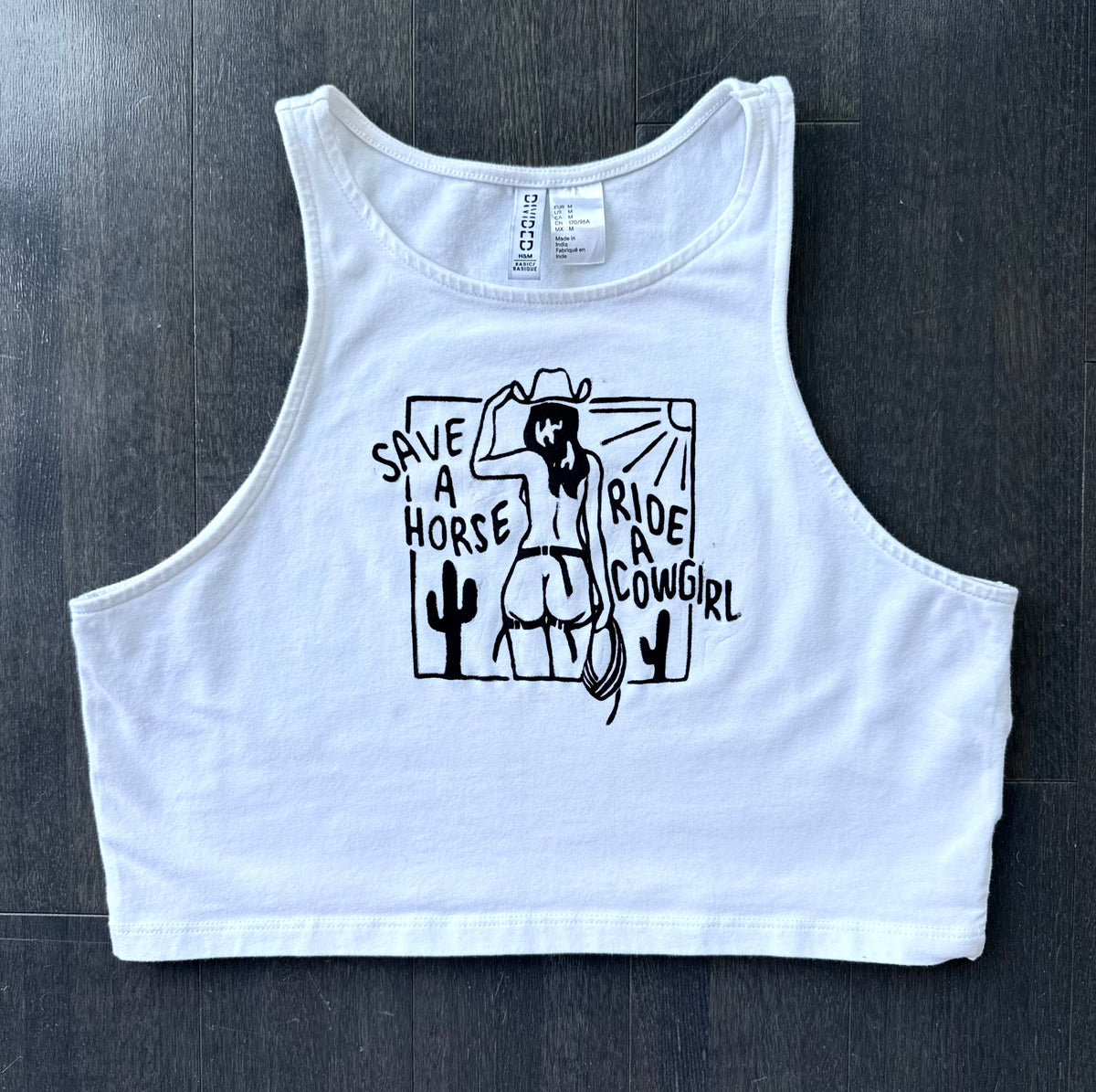 Cowgirl Cropped Tank