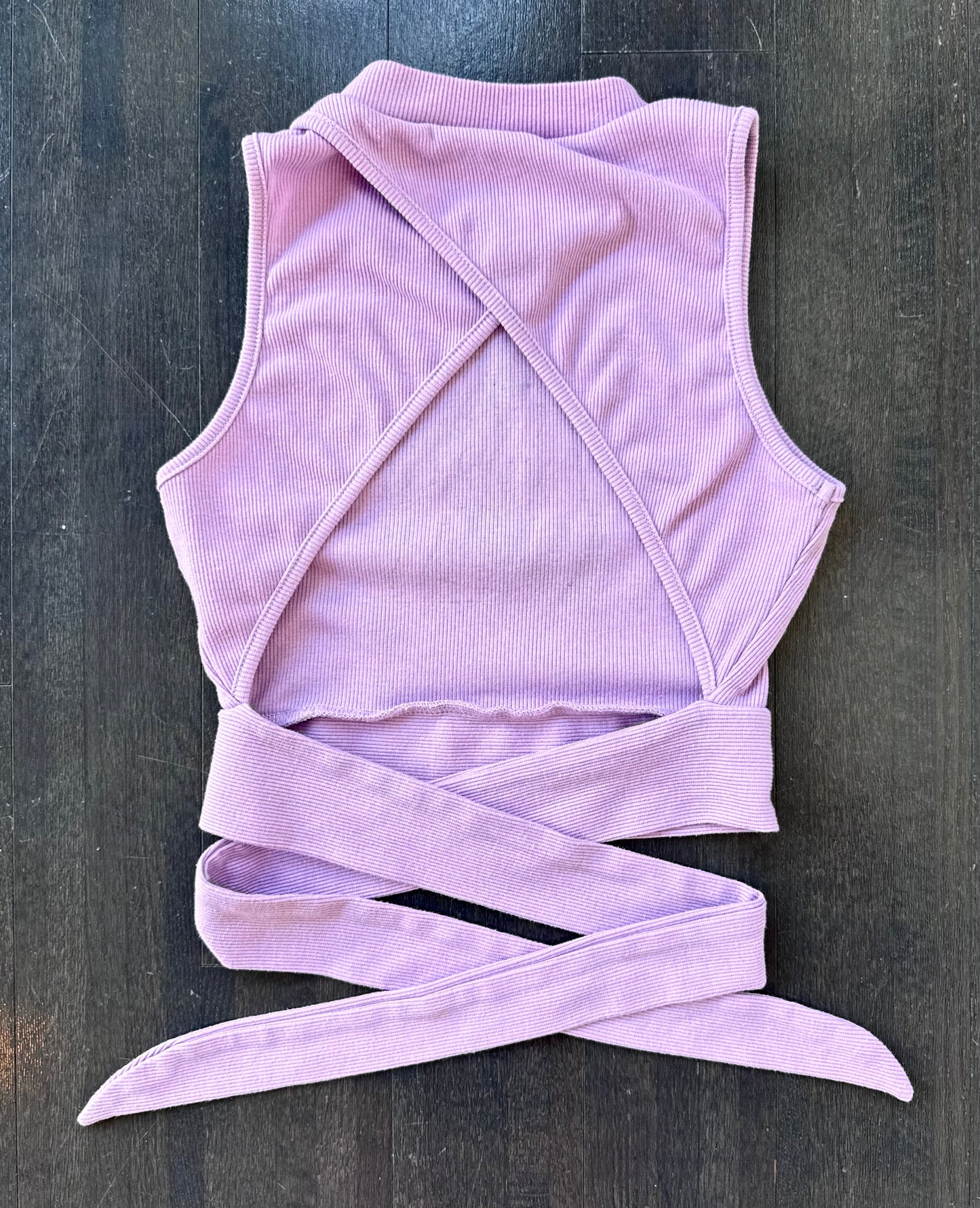 Girls Girl Open-Back Cropped Tank