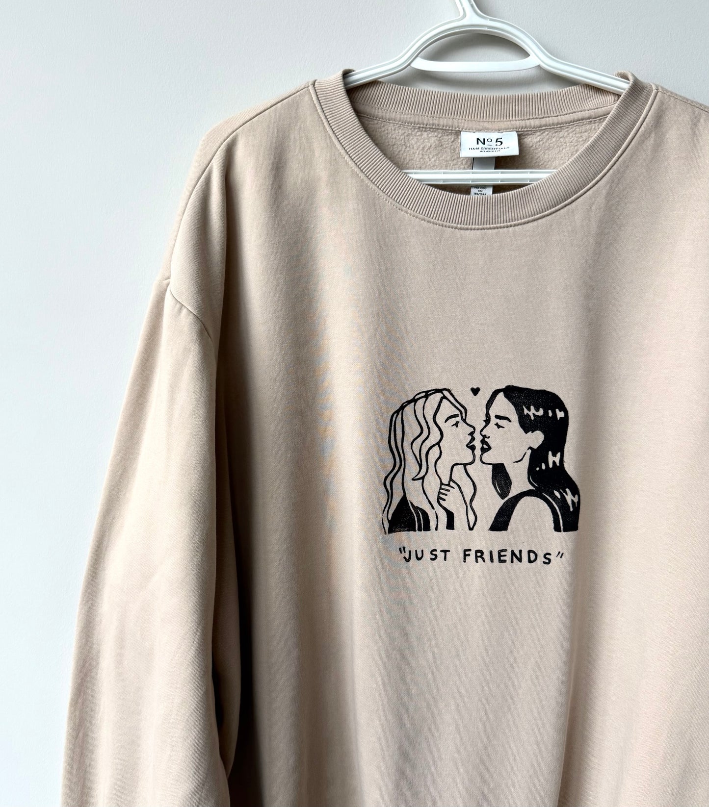 “Just Friends” Lovers Crewneck Sweater
