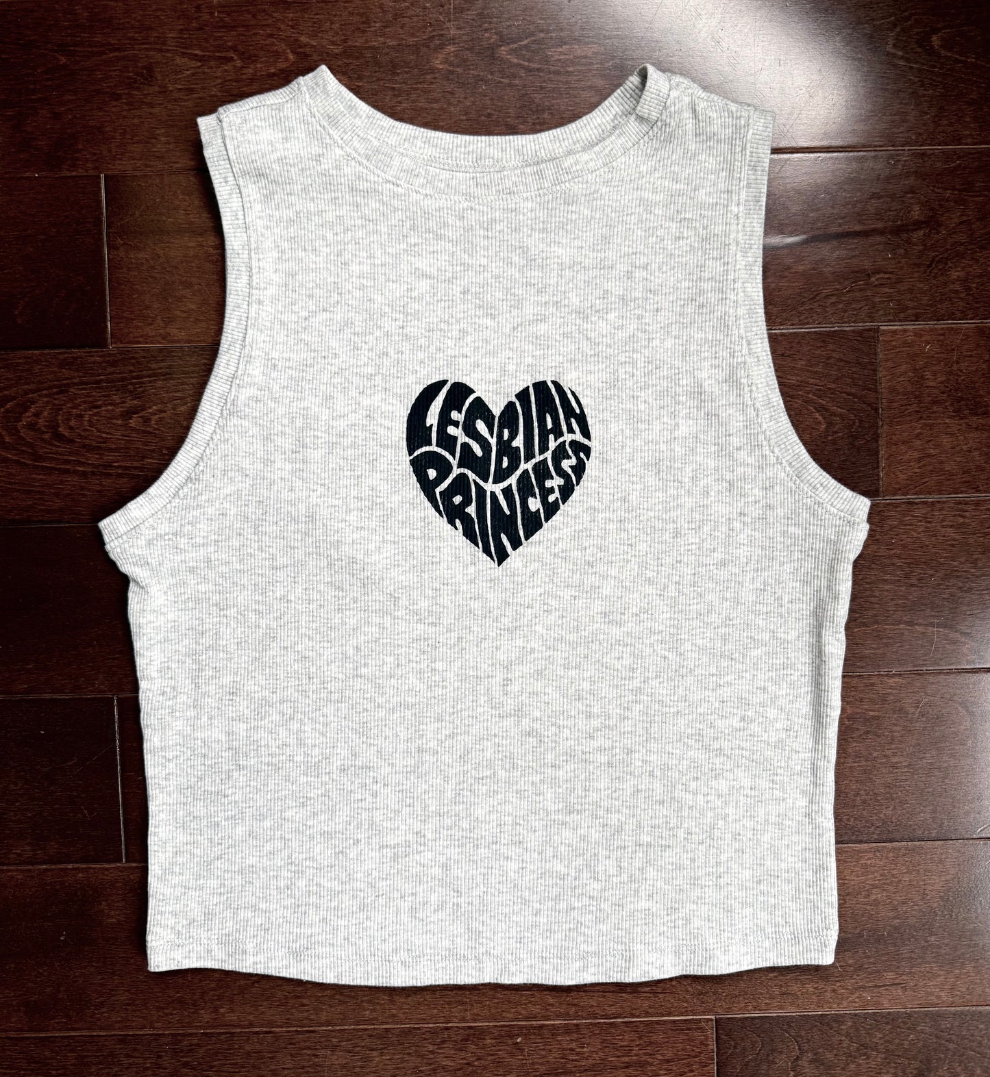 Lesbian Princess Cropped Tank