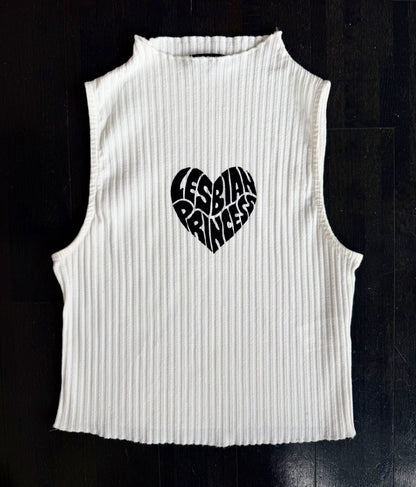 Lesbian Princess Cropped Tank