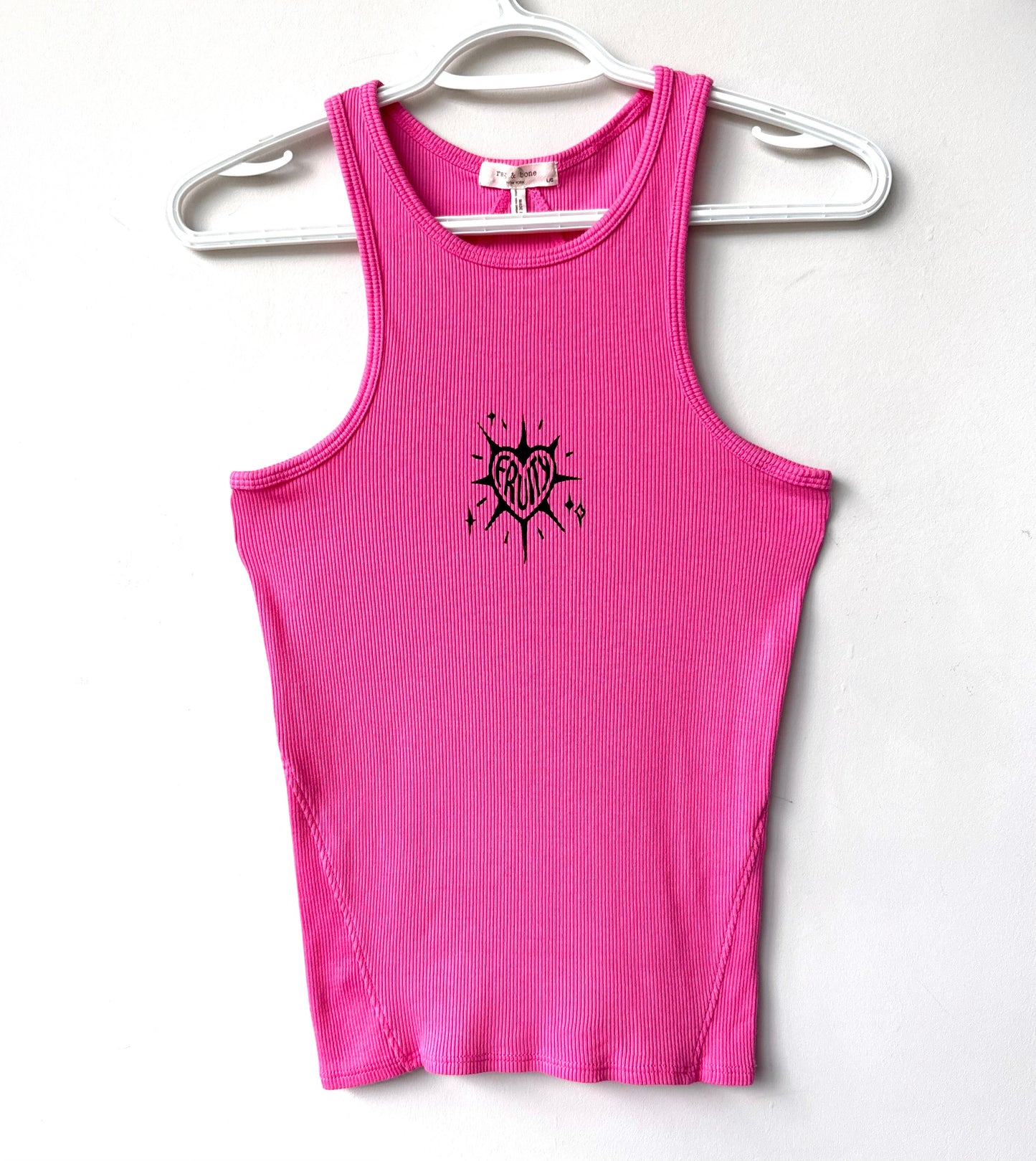 Fruity Ribbed Tank Top