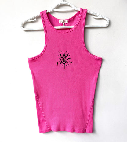 Fruity Ribbed Tank Top