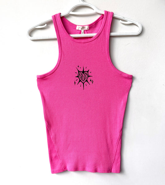 Fruity Ribbed Tank Top