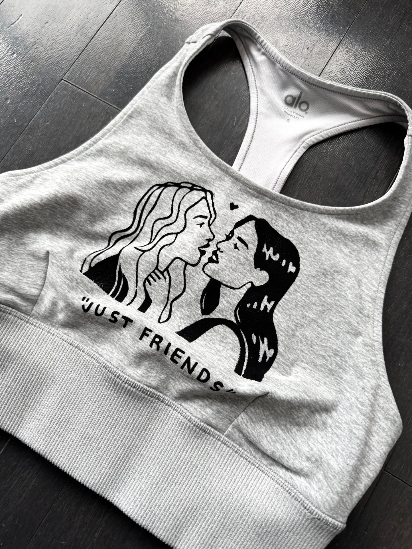“Just Friends” Lovers Sports Bra