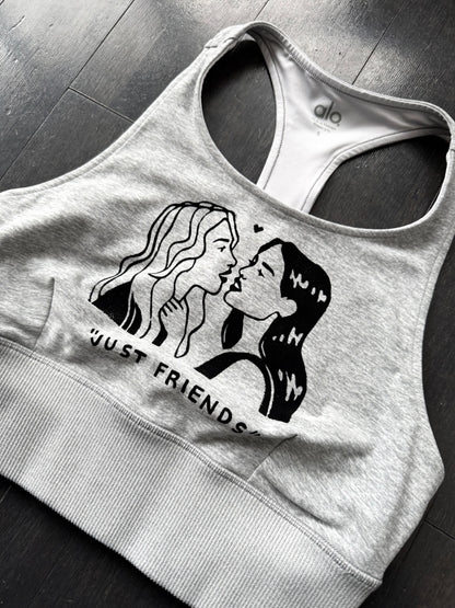 “Just Friends” Lovers Sports Bra