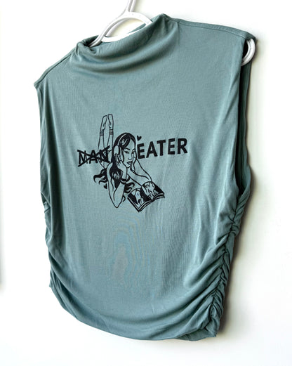 Eater Cropped High-Neck Tank