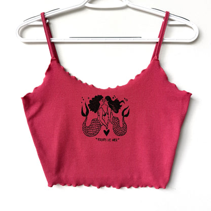 Mermaids Cropped Tank
