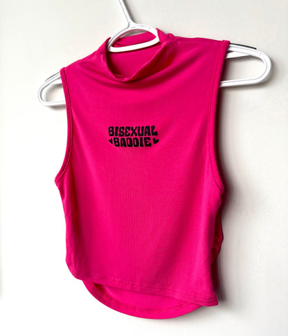 Bisexual Baddie High-Neck Tank