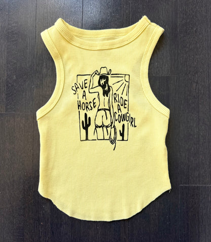 Cowgirl Cropped Tank
