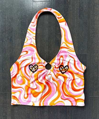 Gay Heart Halter Top