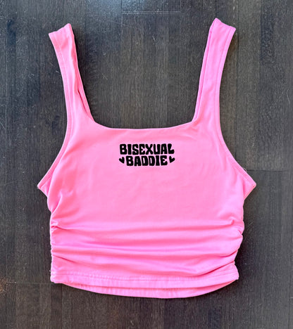 Bisexual Baddie Cropped Tank